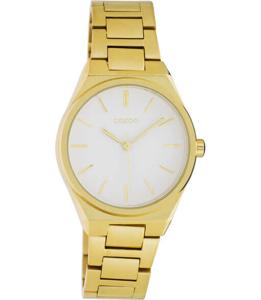 OOZOO Timepieces Horloge Goud/Wit | C10527