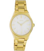 OOZOO Timepieces Horloge Goud/Wit | C10527