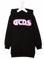 Gcds Kids hoodie à logo imprimé - Noir
