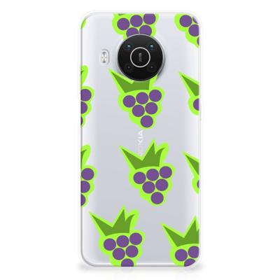 Nokia X10 | X20 | Siliconen Case | Druiven