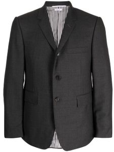 Thom Browne blazer Super 120s à simple boutonnage - Gris