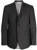 Thom Browne blazer Super 120s à simple boutonnage - Gris - thumbnail