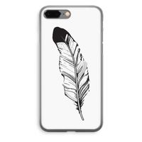 Pluim: iPhone 8 Plus Transparant Hoesje