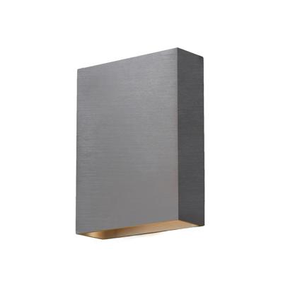 Artdelight Wandlamp Memphis H 16 cm gun metal