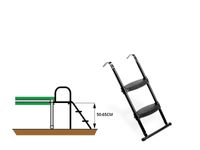 EXIT trampoline trap voor framehoogte van 50 - 65 cm - thumbnail