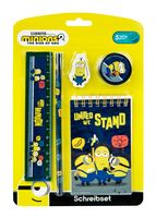 Minions Fun Schrijfwarenset 5 Delig