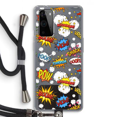 Pow Smack: OnePlus 9 Pro Transparant Hoesje met koord
