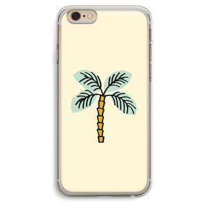 Palmboom: iPhone 6 Plus / 6S Plus Transparant Hoesje