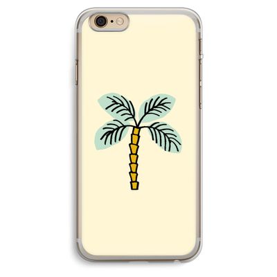 Palmboom: iPhone 6 Plus / 6S Plus Transparant Hoesje