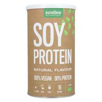 Purasana Vegan Proteïne Soja 90% Naturel Smaak 400g - thumbnail