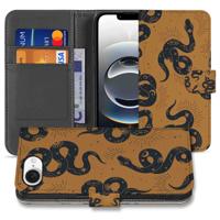 Telefoonhoesje | Met pasjeshouder | voor iPhone 16e Snakes