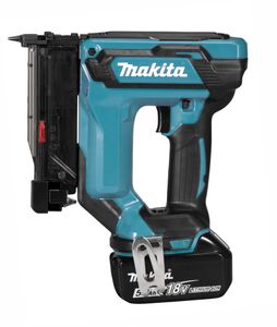 Makita DPT353RTJ 18v Pintacker 5,0 Ah accu (2 st), snellader, Mbox