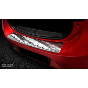 RVS Bumper beschermer passend voor Opel Corsa F HB 5-deurs 2019- 'Ribs' AV235475