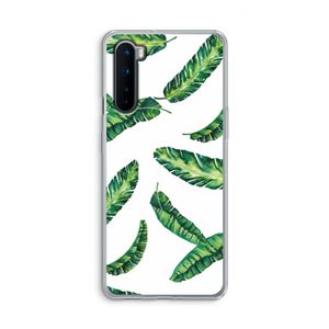 Lange bladeren: OnePlus Nord Transparant Hoesje