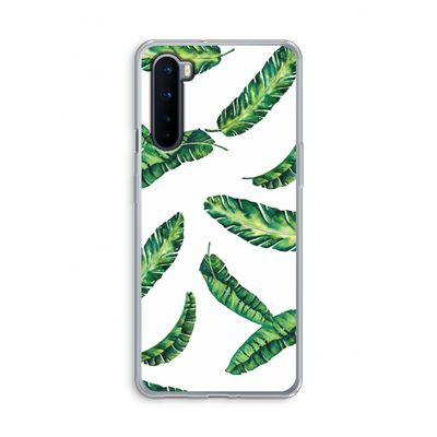 Lange bladeren: OnePlus Nord Transparant Hoesje