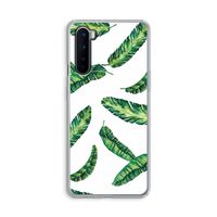 Lange bladeren: OnePlus Nord Transparant Hoesje Lange bladeren: OnePlus Nord Transparant Hoesje