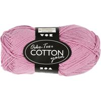 Creativ Company Katoengaren, lichtrood, 50gr, 170m
