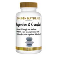 Golden Naturals Magnesium & Crampbark 60Tabletten