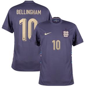 Engeland Shirt Uit 2024-2025 + Bellingham 10