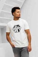 Cruyff Montserrat Acro T-Shirt Heren Wit - Maat L - Kleur: Wit | Soccerfanshop Cruyff Montserrat Acro T-Shirt Heren Wit - Maat L - Kleur: Wit | Soccerfanshop