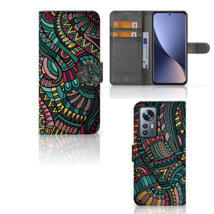 Xiaomi 12 Pro Telefoon Hoesje Aztec