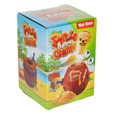 Toi-Toys Kinderspel prik de piraat in de ton