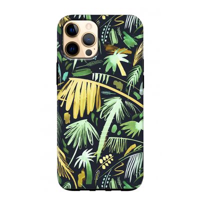 Tropical Palms Dark: iPhone 12 Pro Max Tough Case