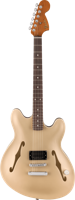 Fender Tom DeLonge Starcaster, Satin Shoreline Gold RW