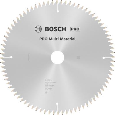 Bosch Accessoires Cirkelzaagblad Multi Material 254 x 30 x 3,2 mm, 80 1st - 2608640450