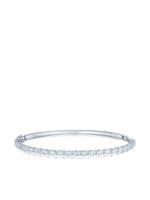 KWIAT bracelet jonc en or blanc 18ct orné de diamants - Argent