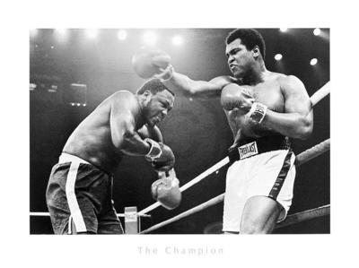 Kunstdruk Edward Lunch - The Champion 80x60cm