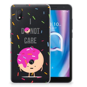 Alcatel 1B (2020) Siliconen Case Donut Roze