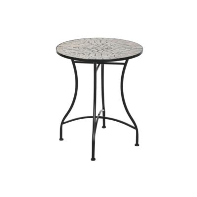 Bijzettafel Home ESPRIT Zwart Multicolour 60 x 60 x 72 cm
