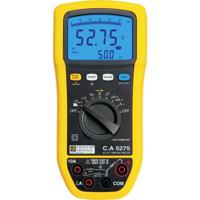 Chauvin Arnoux C.A 5275 Multimeter Digitaal Spatdicht (IP54) CAT III 1000 V, CAT IV 600 V Weergave (counts): 6000