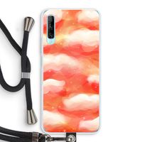 Lichte Wolken: Huawei P Smart Pro Transparant Hoesje met koord