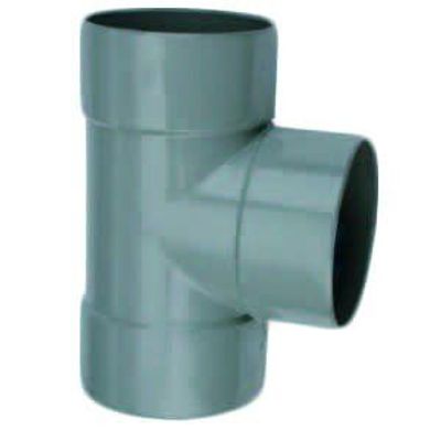 Wavin PVC T-Stuk 88° 110mm - Duurzame Waterafvoer met 3x Mofverbinding - Efficiënte Installatie