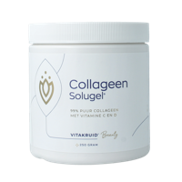 Collageen Solugel poeder met vitamine C & D 250 Gram