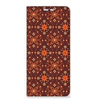 Xiaomi 11T | Xiaomi 11T Pro Hoesje met Magneet Batik Brown