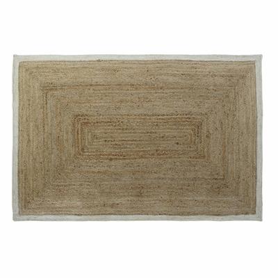 Tapijt DKD Home Decor Wit Lichtbruin Scandi 200 x 290 x 1 cm
