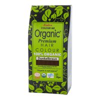 Radico Organic plantaardige haarkleuring, donkerbruin Maat: 100 g - thumbnail