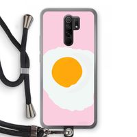 Sunny side up: Xiaomi Redmi 9 Transparant Hoesje met koord