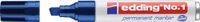 Edding Permanentmarker | blauw | streepbreedte 1-5 mm spitse punt | 10 stuks - 4-1003 4-1003 - thumbnail