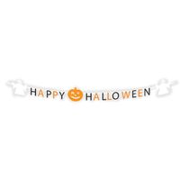 Feestdecoratie Halloween vlaggenlijn/slinger 2,5 meter - Vlaggenlijnen - thumbnail