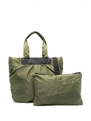 VeeCollective sac cabas à design matelassé - Vert