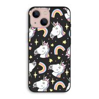 Rainbow Unicorn: iPhone 13 Biologisch afbreekbaar hoesje
