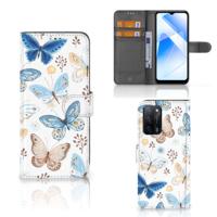 Telefoonhoesje | Met pasjeshouder | voor OPPO A16/A16s/A54s Vlinder