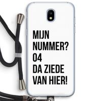 Da ziede van hier: Samsung Galaxy J5 (2017) Transparant Hoesje met koord