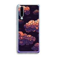 Patroon Wolken: Huawei P30 Transparant Hoesje