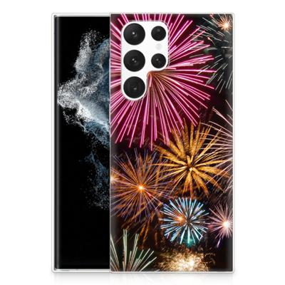 Samsung Galaxy S22 Ultra | Sillicone Back Cover | Vuurwerk