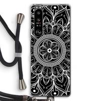 Roses Are Red: Sony Xperia 1 III Transparant Hoesje met koord